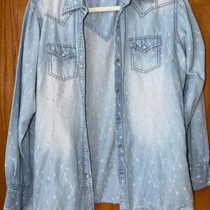 Wrangler Denim Button Down